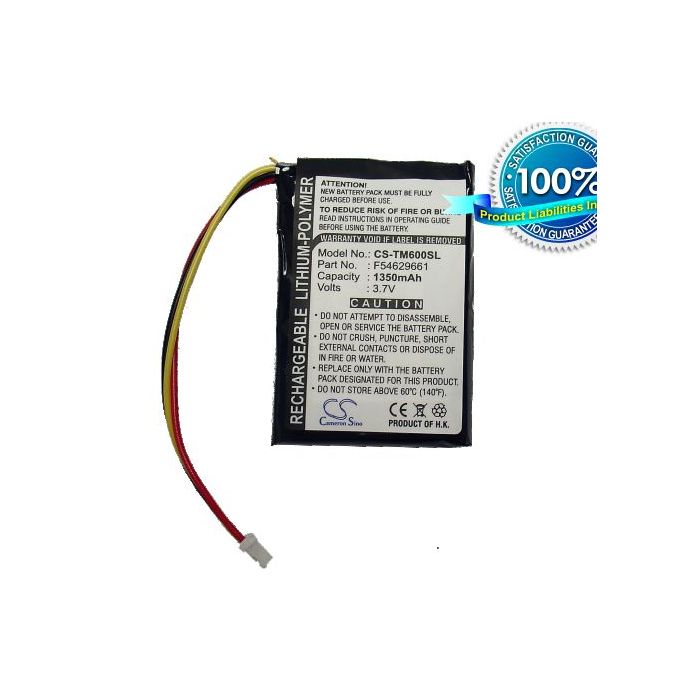 TomTom One Versio 1 akku 1350 mAh