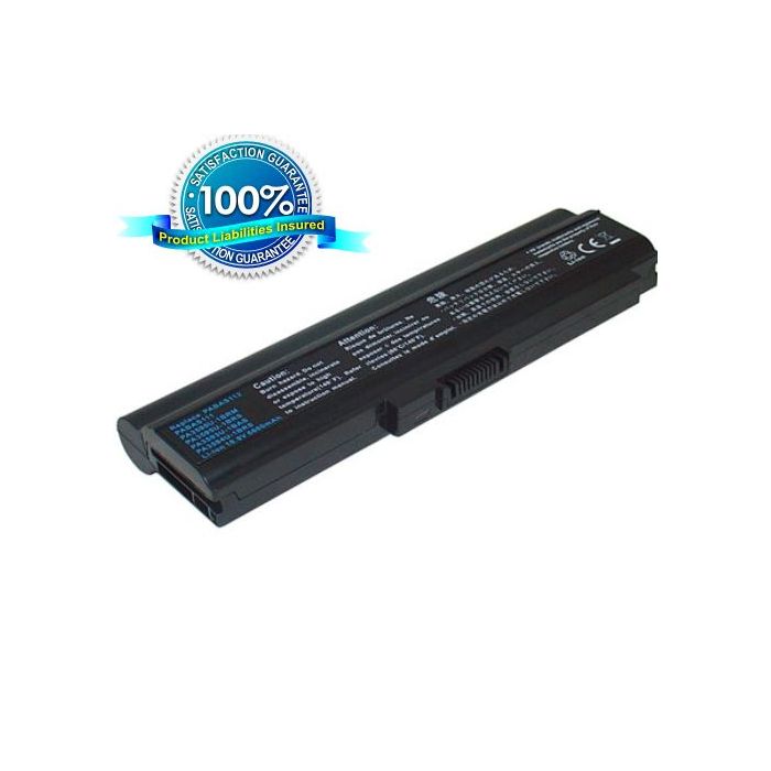 Toshiba Satellite U300, Dynabook SS M41 200E/3W akku 6600 mAh