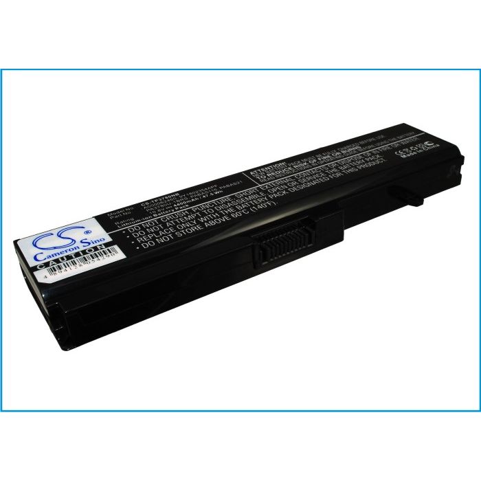 Toshiba PA3780U-1BRS  akku, 4400 mAh Musta