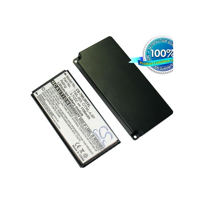 Nintendo DSi NDSi tehoakku erillisellä takakannella 1100 mAh