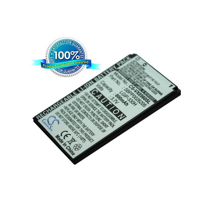 LG VX8560, Chocolate 3 akku 700 mAh