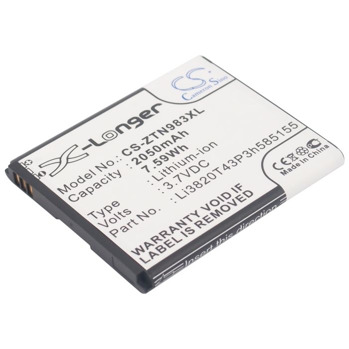ZTE N983 Akku 2050 mAh