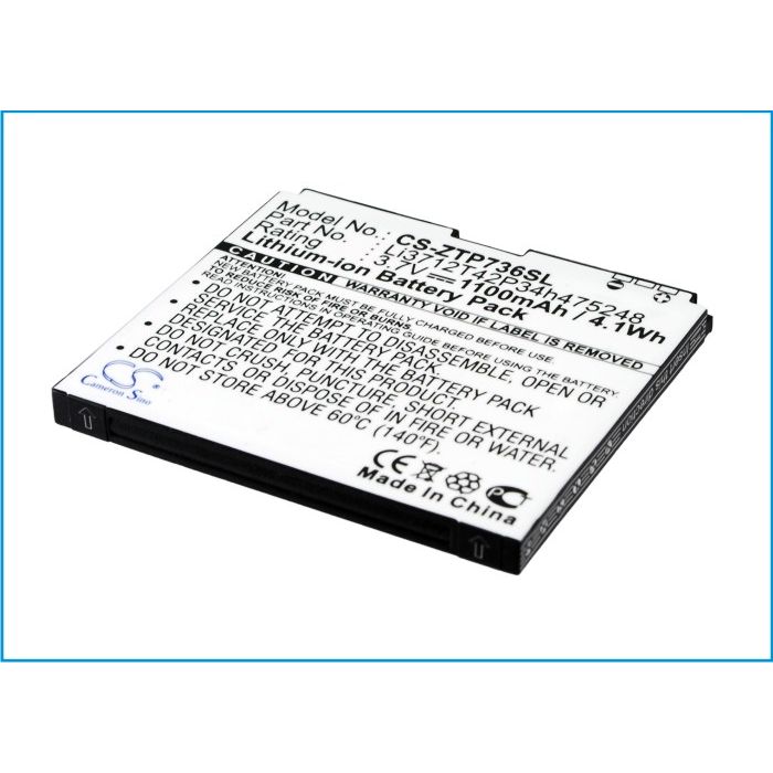 ZTE Atlas, Blade II, Crescen akku 1100 mAh