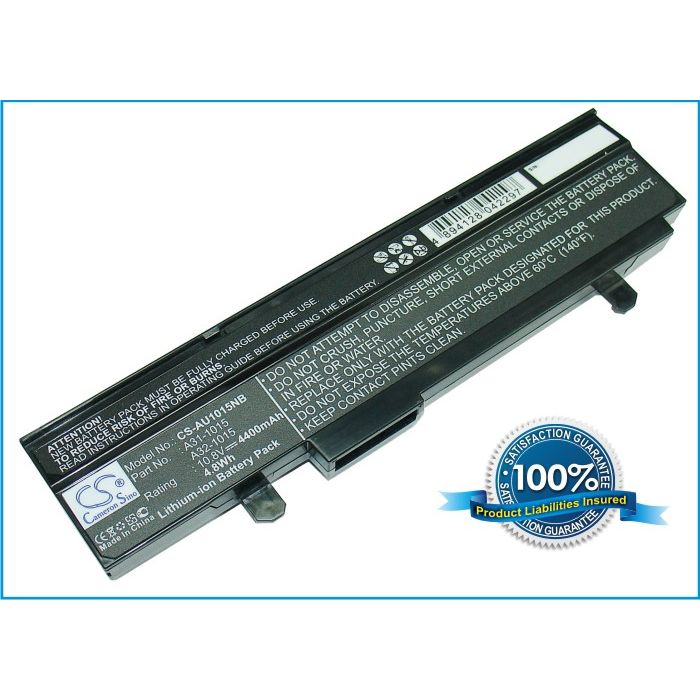 Asus Eee PC 1015,Eee PC 1015p, 4400 mAh Black