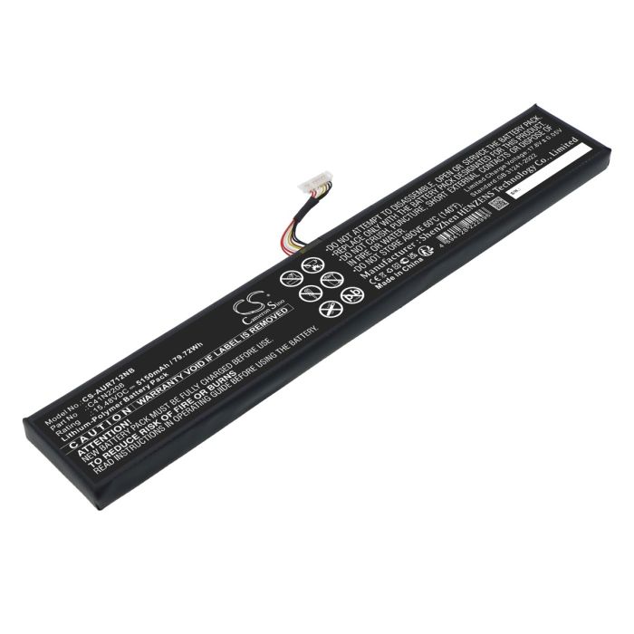 Asus kannettavan tietokoneen RC71L-NH001W / RC71L-NH002W yhteensopiva akku 5150mAh