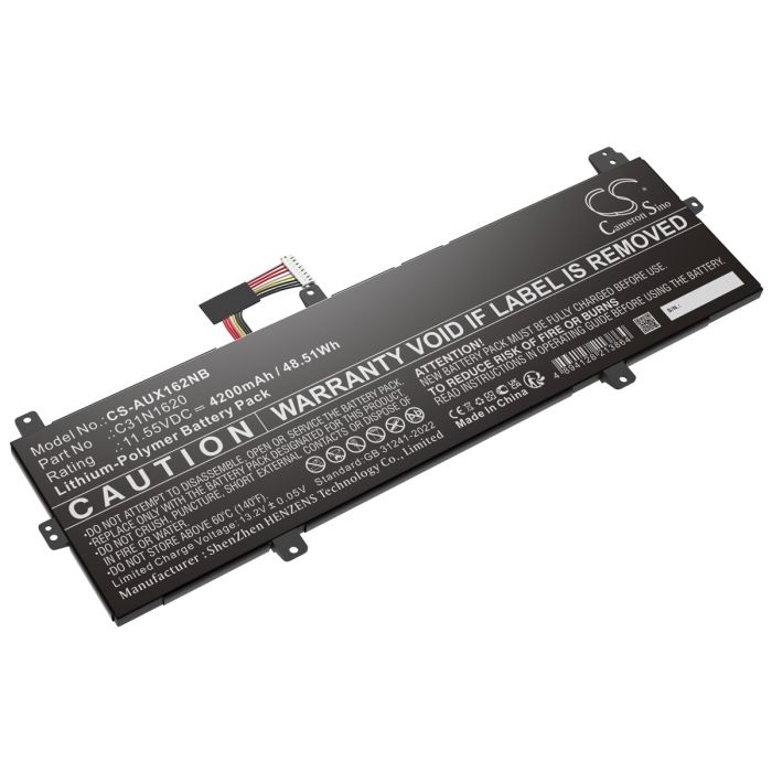 Asus kannettavan tietokoneen BX430 / BX430UA yhteensopiva akku 4200mAh