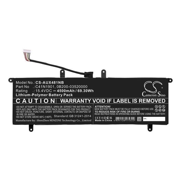 Asus ZenBook UX481FL / C41N1901 akku 4050mAh