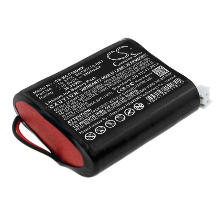 Bionet lääketieteellisen laitteen Compact 5 / Compact 7 yhteensopiva akku 3400mAh