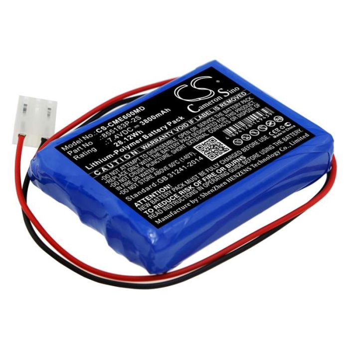 CONTEC ECG-600G akku 3800mAh