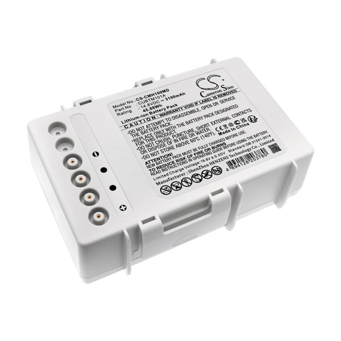 CU Medical lääketieteellisen laitteen CU-HD1 / LifeGain CU-HD1 yhteensopiva akku 3100mAh