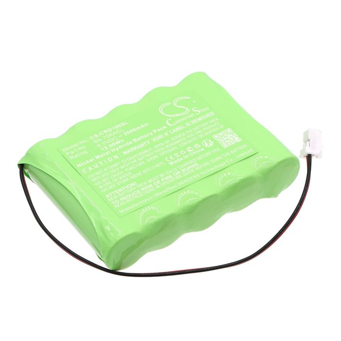 CEDAR tutkimuslaitteen CD-100M yhteensopiva akku 2000mAh
