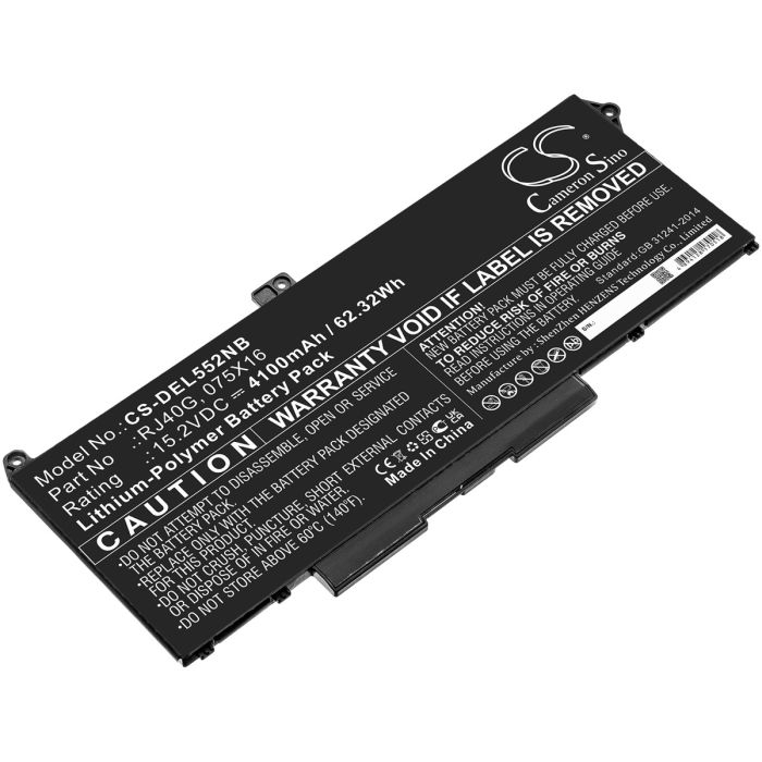 DELL kannettavan tietokoneen Latitude 14 5420 / Latitude 14 5420 CHKFM yhteensopiva akku 4100mAh