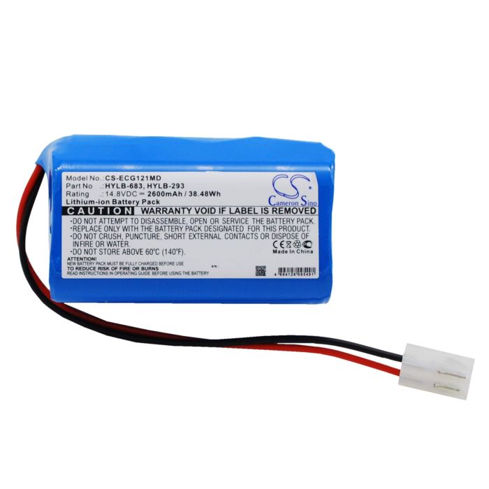 Biocare ECG-1200, ECG-1201, ECG-1210 akku 2600mAh