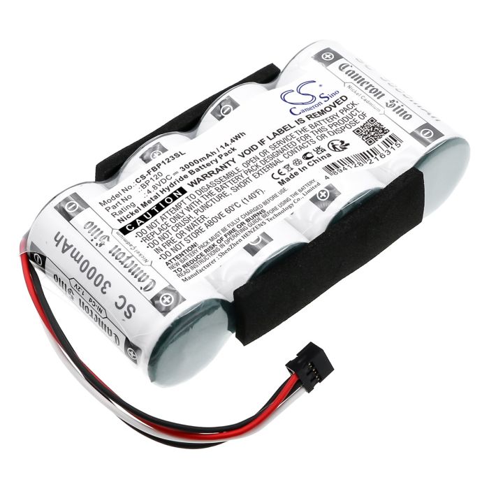 Fluke tutkimuslaitteen Scopemeter 120 (Firmware 2.01 version or above) yhteensopiva akku 3000mAh