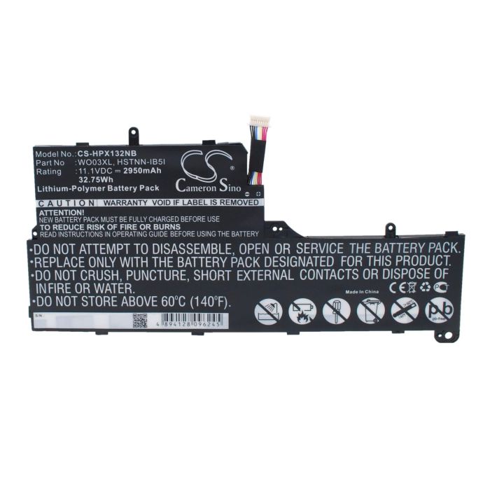 HP Split 13, Split 13 x 2, Split 13-M010DX akku 2950 mAh