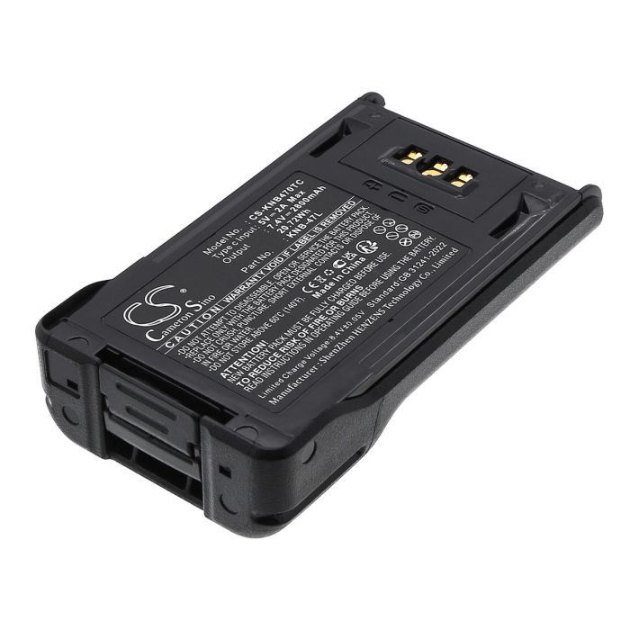 Kenwood radiopuhelimen NX-200 / NX-300 yhteensopiva akku 2800mAh
