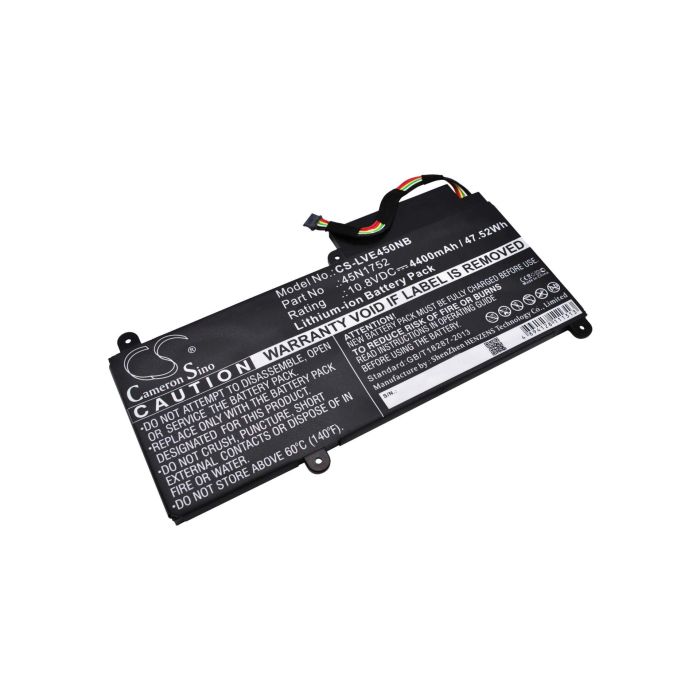 Lenovo ThinkPad E450, ThinkPad E450 20DC003WUS, ThinkPad E450 20DC004CUS akku 4400 mAh