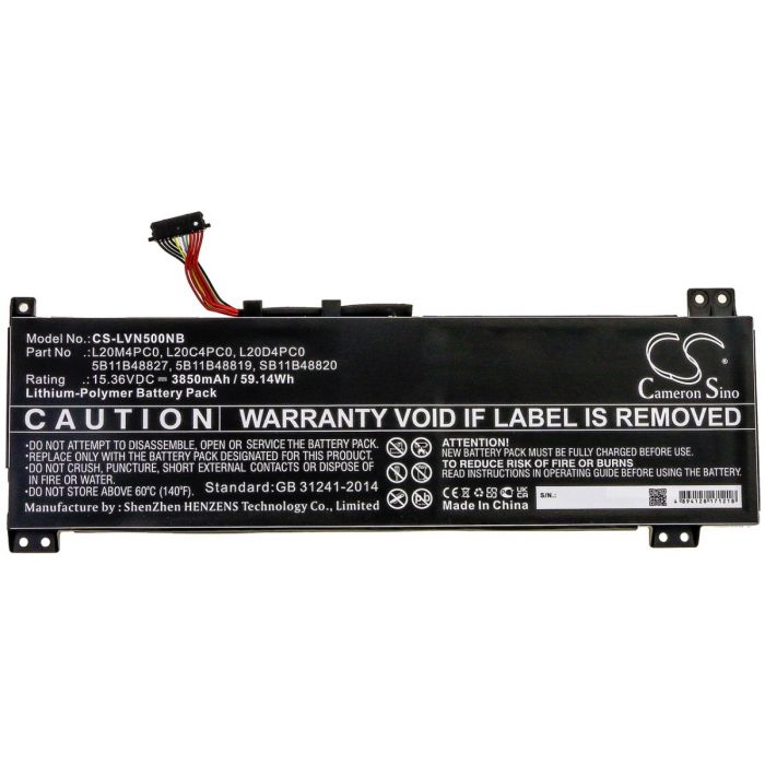 Lenovo Legion 5 / L20D4PC0 / 5B11B48819 akku 3850mAh