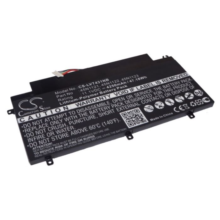 Lenovo kannettavan tietokoneen ThinkPad T431s yhteensopiva akku 4250mAh
