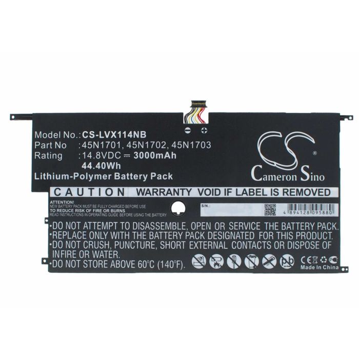Lenovo ThinkPad X1 Carbon 14 / 20A7 / 20A8 akku 3000 mAh