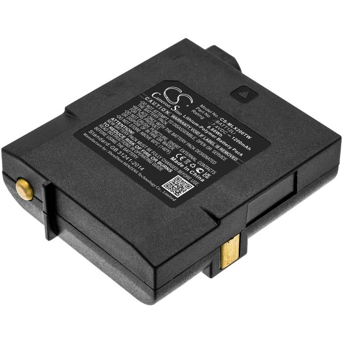 Midland radiopuhelimen G7 Pro / GXT2000 yhteensopiva akku 1200mAh