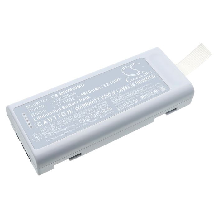 Mindray lääketieteellisen laitteen Benevision N19 / Benevision N22 yhteensopiva akku 5600mAh