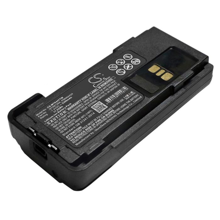 Motorola radiopuhelimen APX2000 / APX-2000 yhteensopiva akku 2300mAh