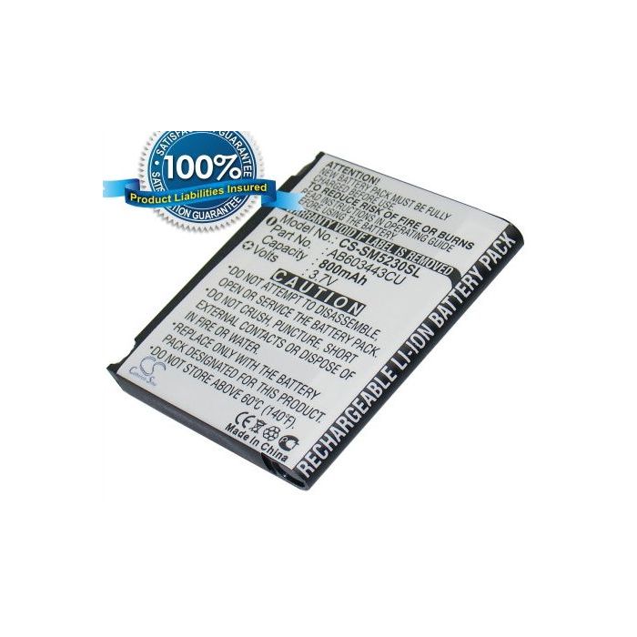 Samsung SGH-S5230, SGH-S5230 Tocco Lite, SGH-S5230 Tocco Lite Edition, SGH-S5230 Tocco Lite Star akku 800 mAh