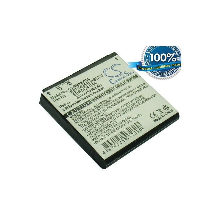 Samsung Mythic A897, Mythic SGH-A897, R860 akku 1050 mAh