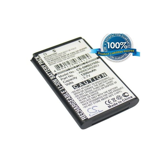 Samsung B2700, GT-B2700 akku 1200 mAh