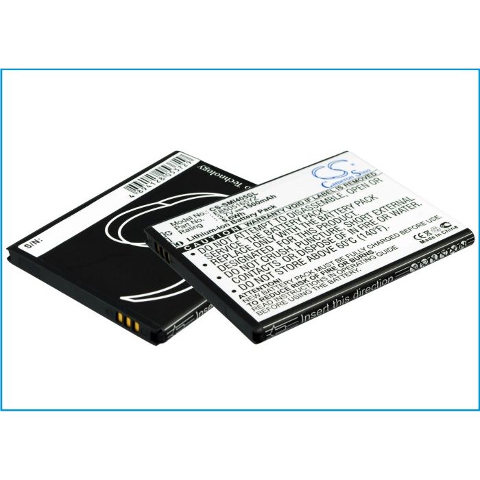 Stratosphere i405, SCH-i405, Stratosphere 4G  ,yhteensopiva akku 1500 mAh