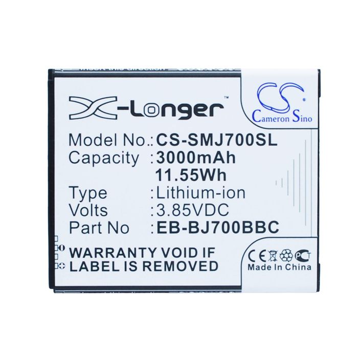 Samsung Galaxy J7, Galaxy J7 Duos, Galaxy J7 TD-LTE akku 3000 mAh