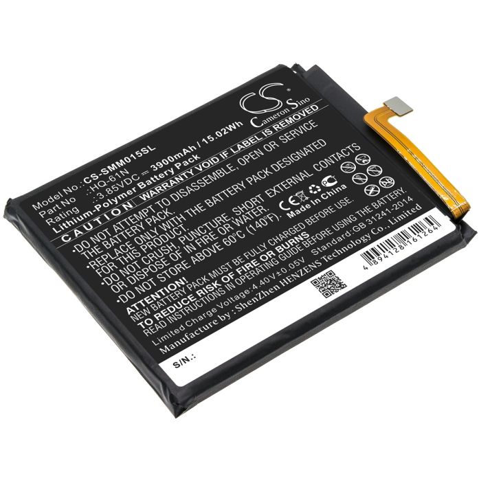 Samsung älypuhelinten Galaxy M01 2020 / SM-M015 yhteensopiva akku 3900mAh