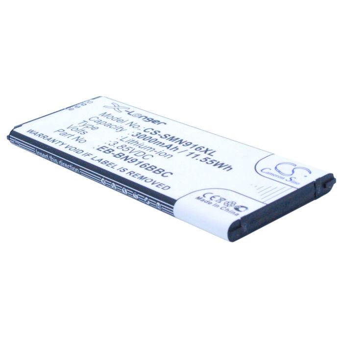 Samsung Galaxy Note 4 ( China Mobile ), SM-N9100, SM-N9106W akku 3000 mAh