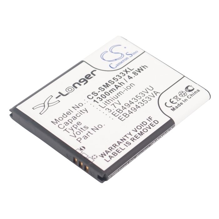 Samsung GT-S5570, Galaxy Mini, GT-S5250, GT-S5330 akku 1300 mAh