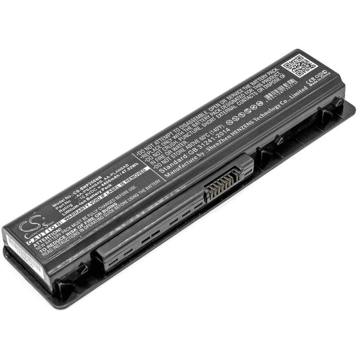 Samsung NP200B, P330, P400 akku 4400 mAh Musta