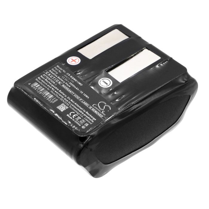 SSCOR Quickdraw lääketieteellisen laitteen Powered Portable Suction Unit / Suction Device yhteensopiva akku 2600mAh