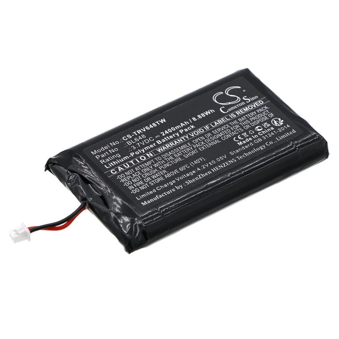 Retevis radiopuhelimen RB48 / RB648 yhteensopiva akku 2400mAh