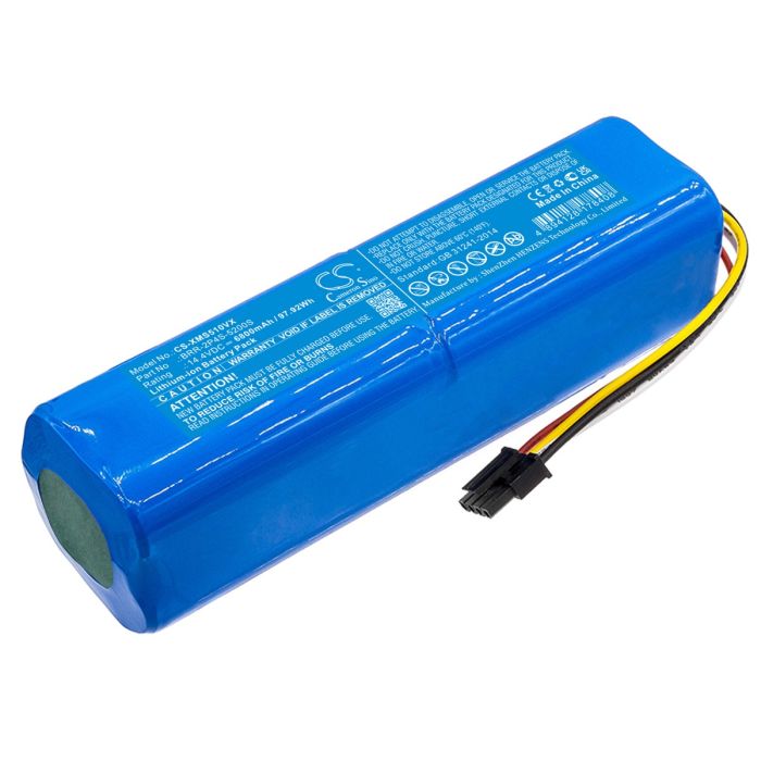 Dreame pölynimurin tai robotti-imurin D9 Pro / RLS5-BL0 yhteensopiva akku 6800mAh