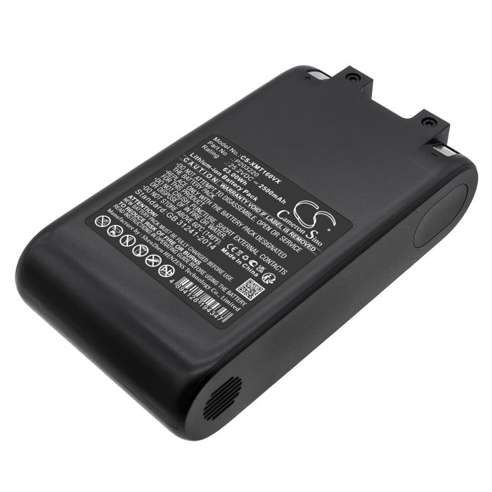 Dreame pölynimurin tai robotti-imurin V16S / V12S yhteensopiva akku 2500mAh