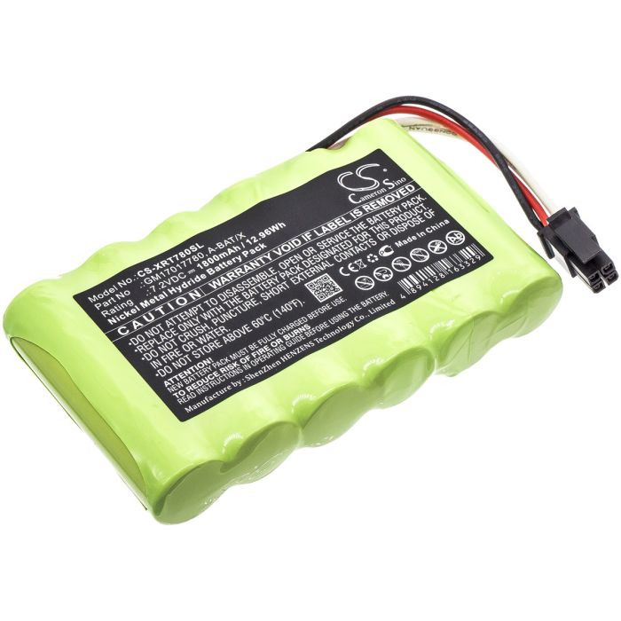 X-Rite tutkimuslaitteen Coloreye XTH yhteensopiva akku 1800mAh