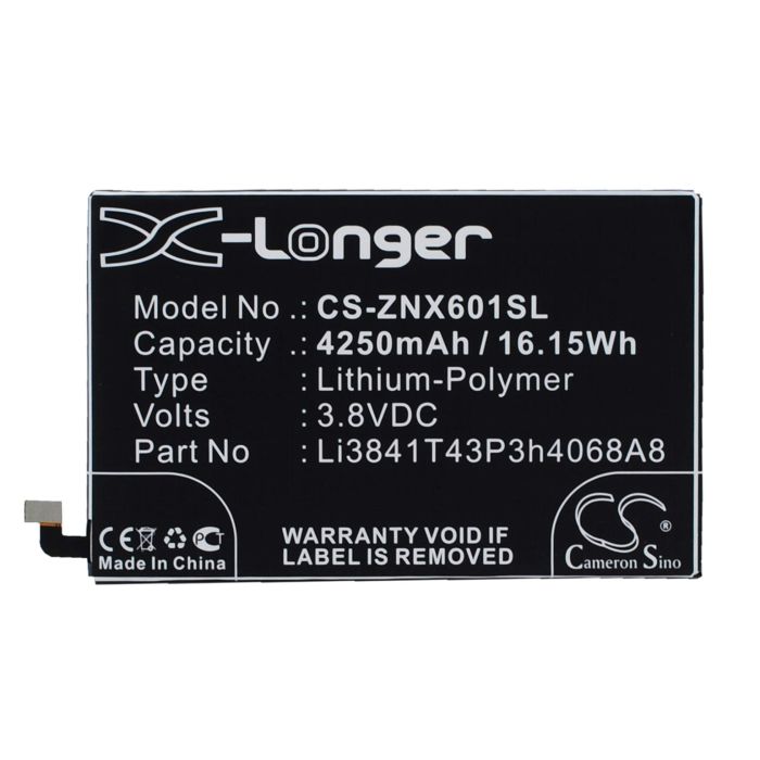 ZTE Nubia X6, NX601J akku 4250 mAh