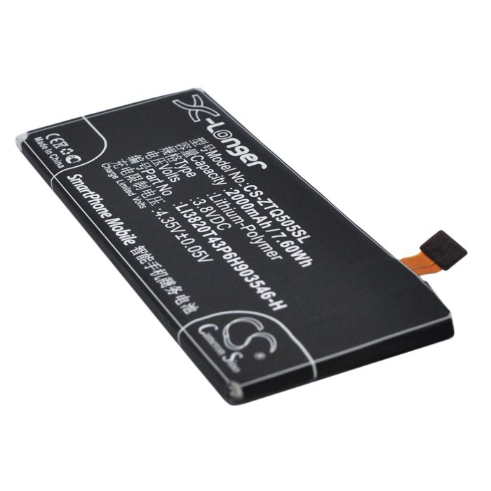 ZTE Maven, N9130, Overture 2 akku 2000 mAh