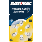 Rayovac Extra Advanced 10 / PR70 Kuulokojeparisto, 6-kpl