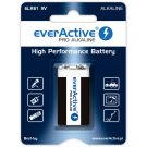 everActive Pro Alkaliparisto 6LR61, 9V