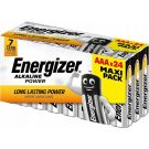 24 x Energizer Alkaline Power LR03 / AAA paristojen perhepakkaus