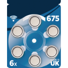 Rayovac Implant Pro+ 675 / PR44 Kuulokojeparisto, 6-kpl