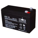 Power Kingdom 12V 7Ah lyijyhyytelö akku