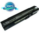 Acer Aspire One, Aspire One A110, Aspire One A150, Aspire One AOD250, Aspire One 531H, Aspire One 571 akku 10400 mAh - Musta