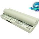 Asus Eee PC 701, Eee PC 701C, Eee PC 800, Eee PC 801, Eee PC 900, Eee PC 2G, Eee PC 4G, Asus Eee PC 8G akku 6600 mAh - Valkoinen